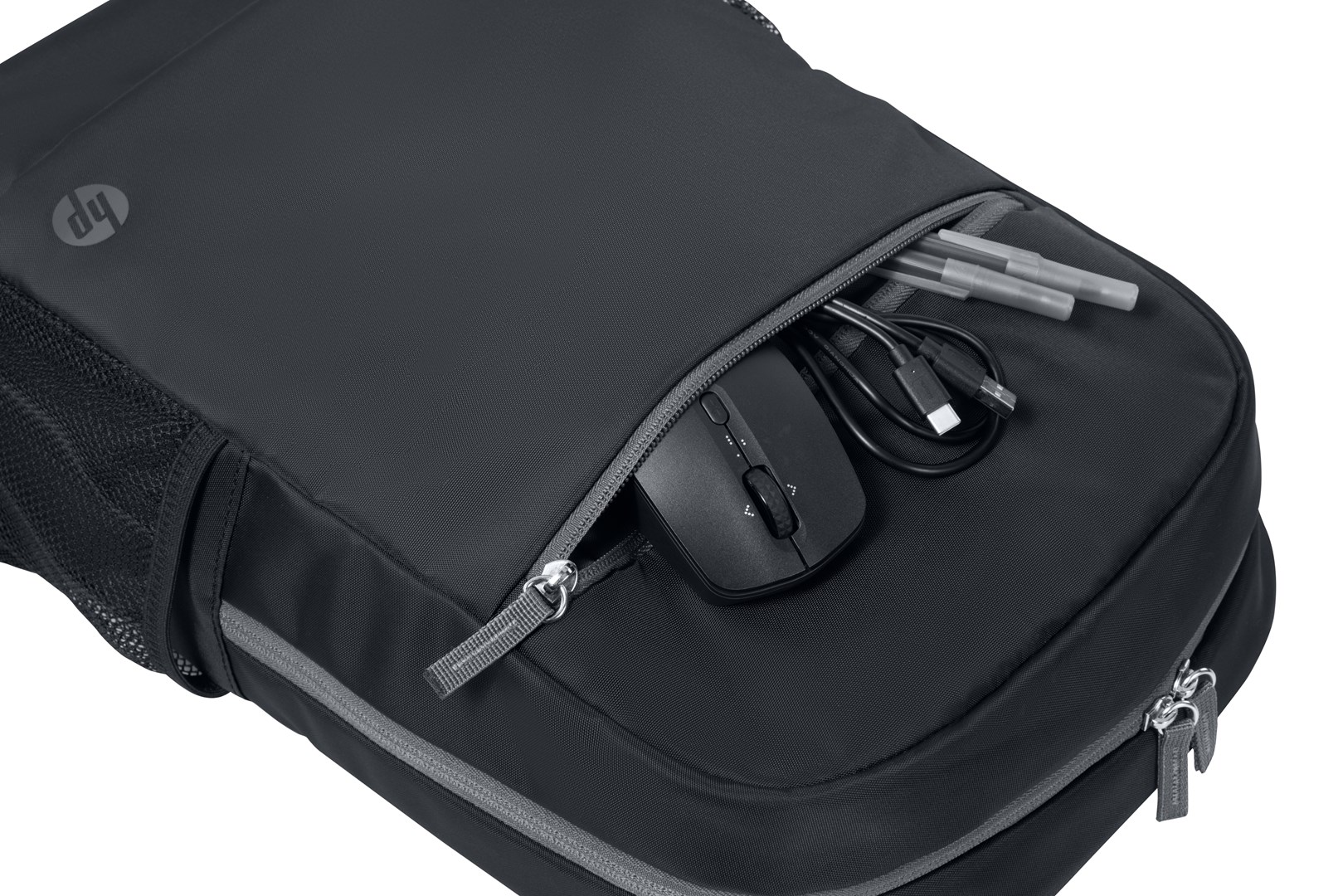 Çantë shpine për laptop HP, 15.6", e zezë