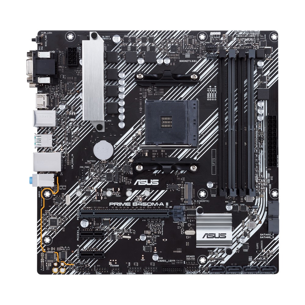 Pllakë amë ASUS PRIME B450M-A II