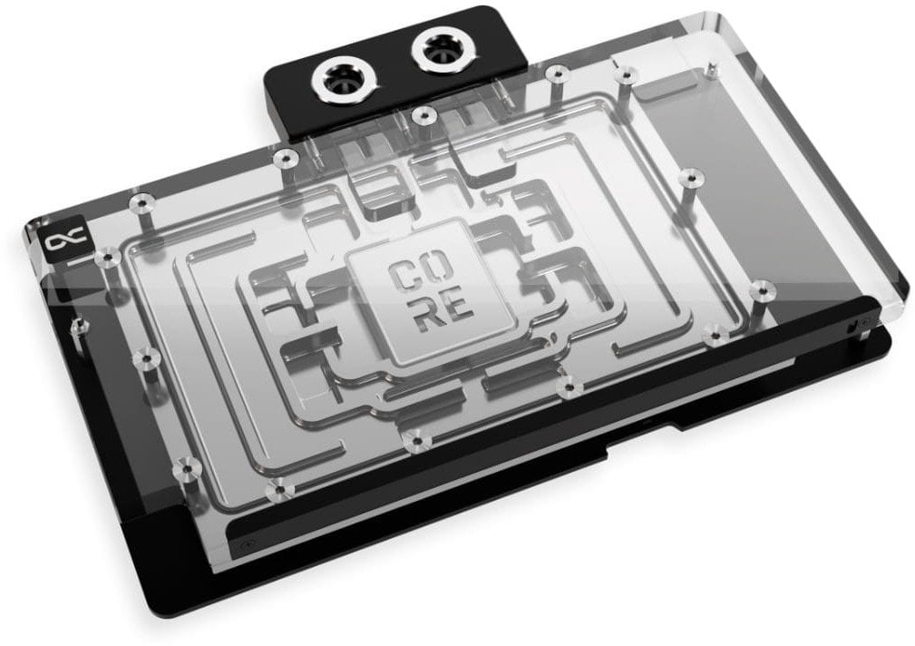 Bllok uji për grafikë Alphacool Core GeForce RTX 5090 ASUS TUF, ARGB, akrilik, i zi