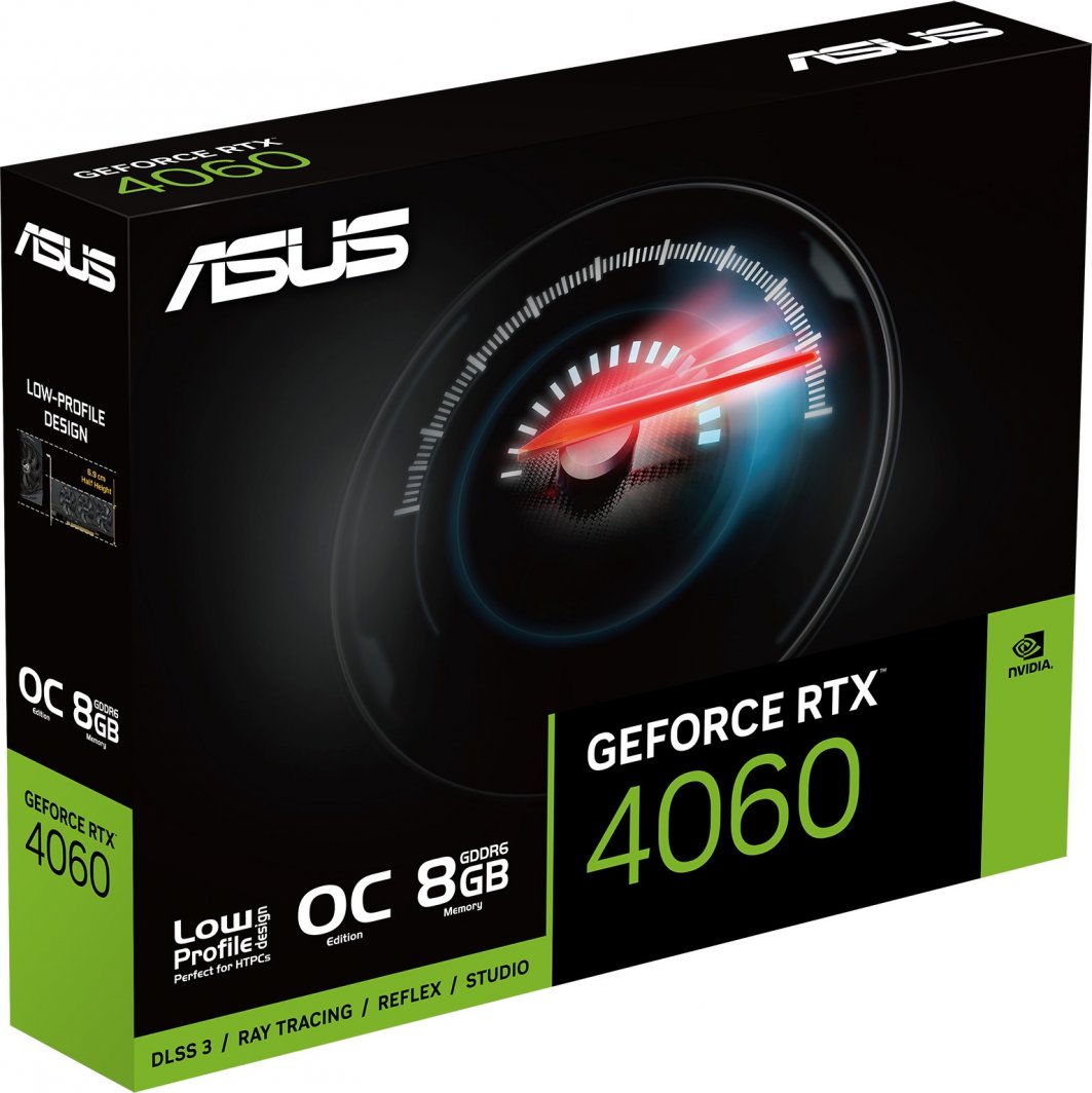 Kartelë grafike Asus GeForce RTX 4060 LP BRK OC 8GB GDDR6