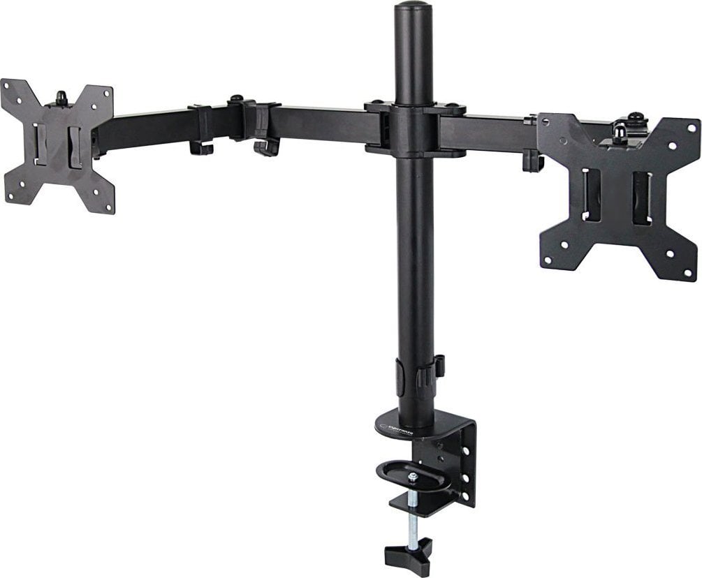 Mbajtëse tavoline për monitorë Esperanza Sylen ESP-ERW018, 2 monitorë, 10"-27", e zezë
