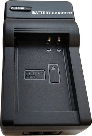Полнач за батерии Meike DV2304 за Canon NB-10L LP-E10, за приклучок 220V и запалка за автомобил 12V, црн