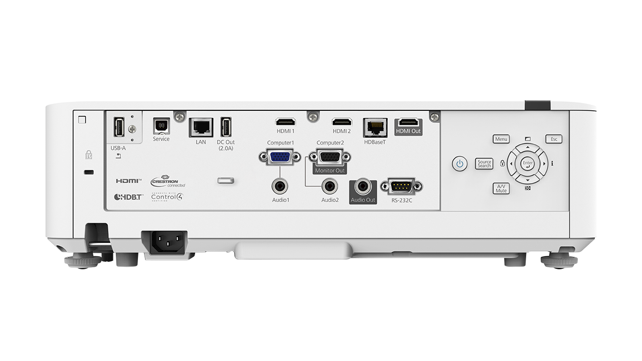 Projektor Epson EB-L530U, WUXGA, 5200 lumens, i bardhë