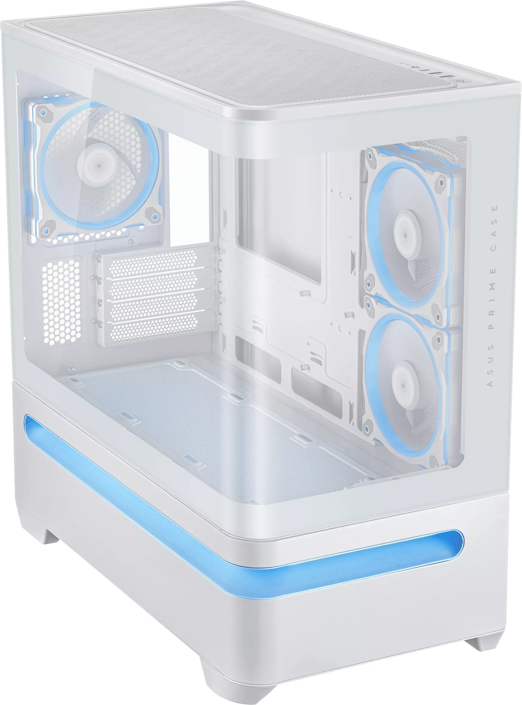 Kasa PC ASUS PRIME AP202 ARGB, mATX MIDI Tower, e bardhë