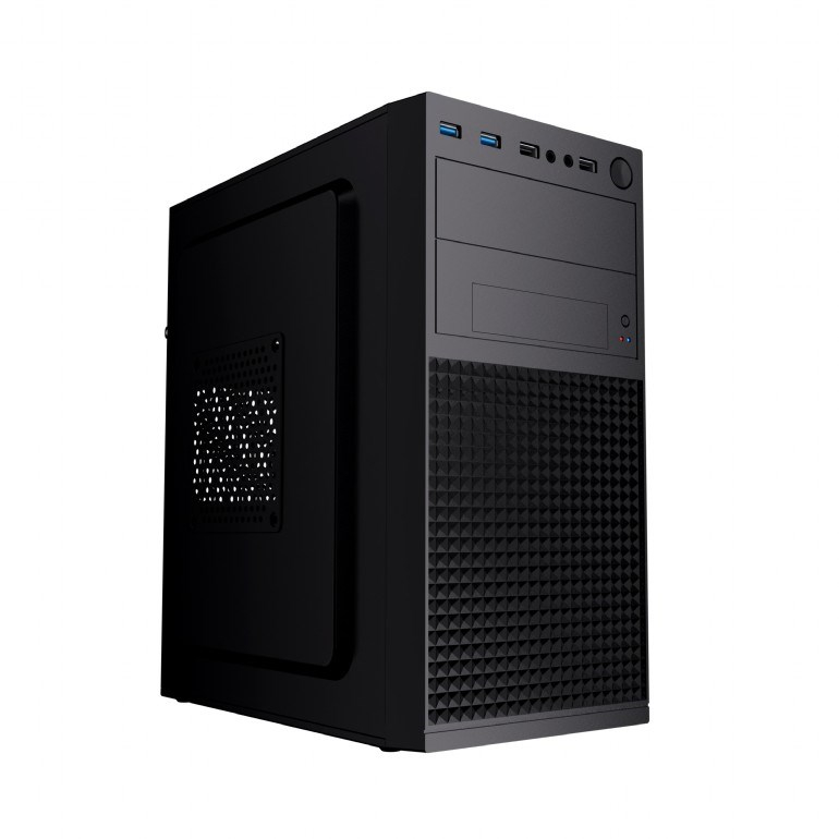 Kasa PC Gembird Fornax K300, ATX, USB 3.0, e zezë