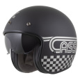 Helmetë motori Cassida Oxygen 2.0 Rondo, vizor dielli, madhësia 2XL, e zezë mat argjendi
