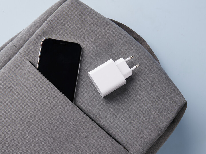 Karikues Xiaomi, USB-A, USB-C, 33W, i bardhë