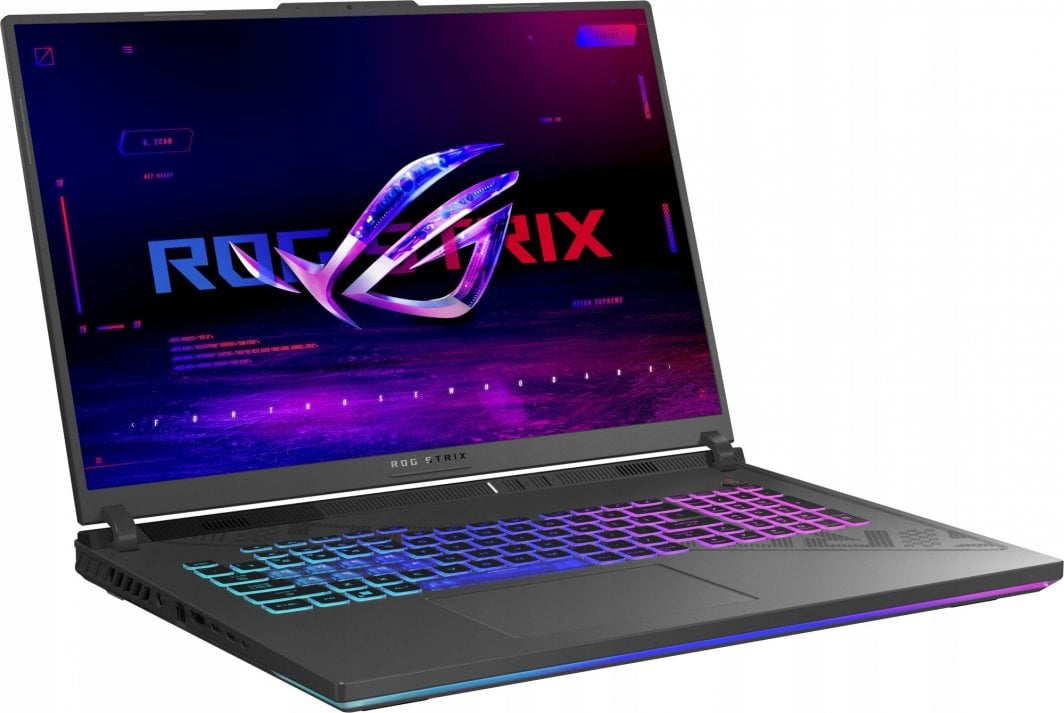 Лаптоп Asus ROG Strix G18 G814JI-N6132W, 18", Intel Core i7-13650HX, 16GB RAM, 1TB SSD, NVIDIA GeForce RTX 4070, темно сива боја