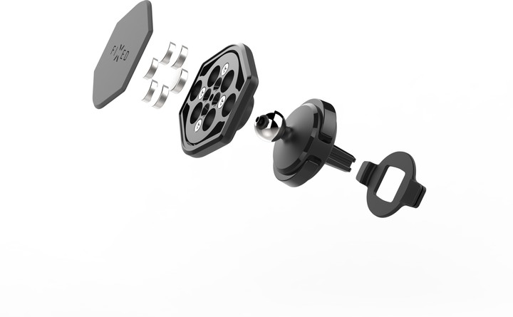 Mbajtëse magnetike për celular FIXED Icon Air, e zezë