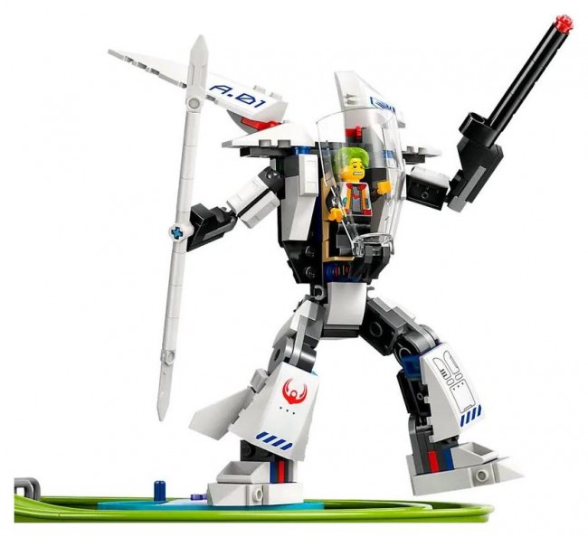 Set LEGO City 60421 Robot World Park with rollercoaster, 986 pjesë