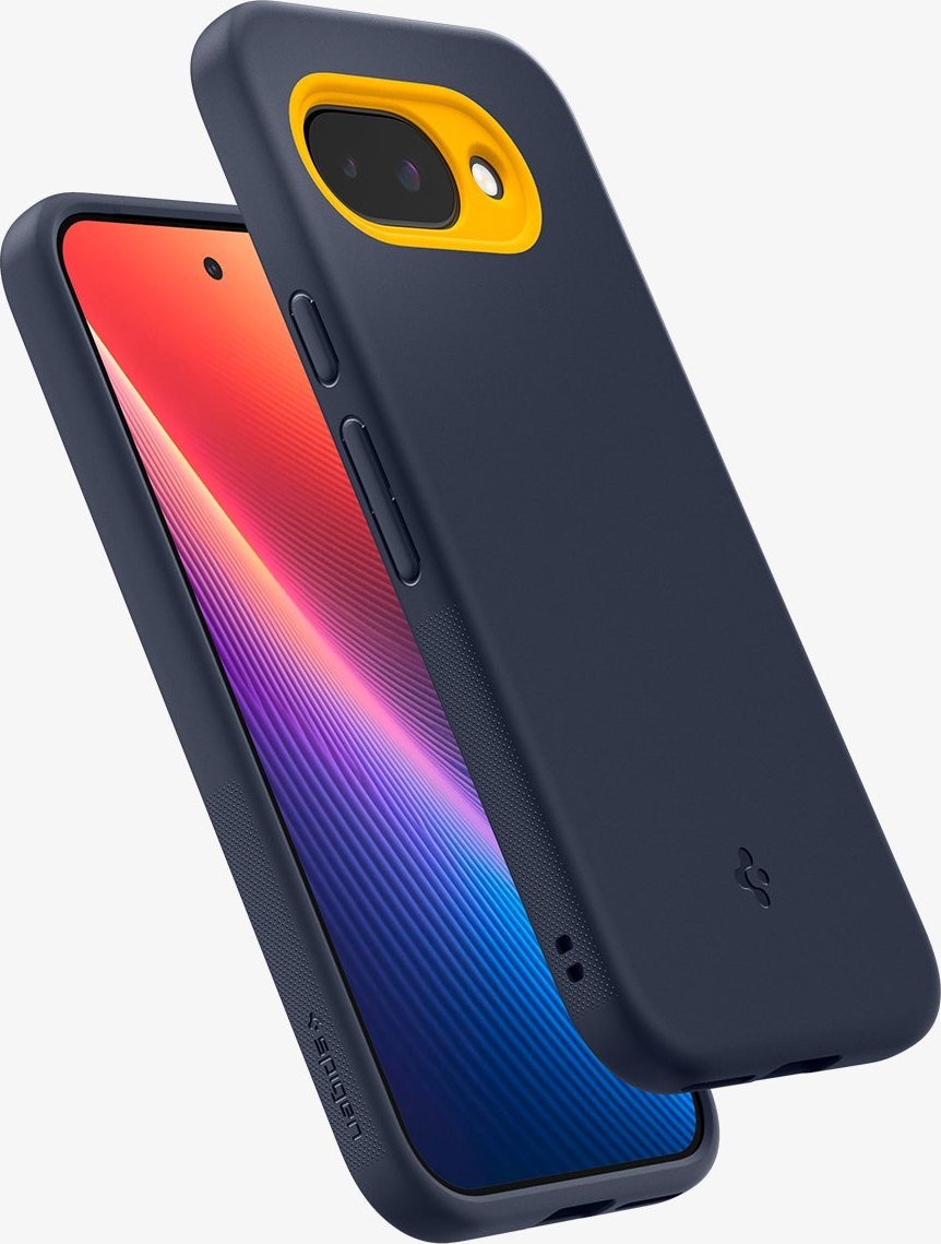 Mbulesë telefoni Spigen Nano Pop MagFit për Pixel 9a, silikoni, Blueberry Navy