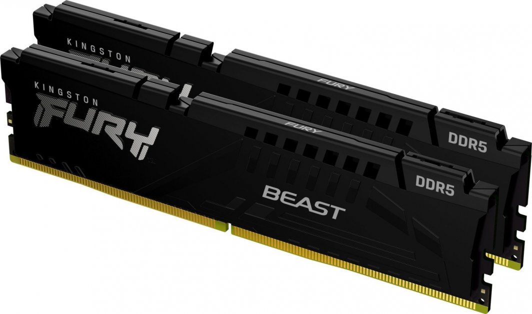 Memorie Kingston Fury Beast, DDR5, 64 GB, 5200 MHz, CL40, KF552C40BBK4-64