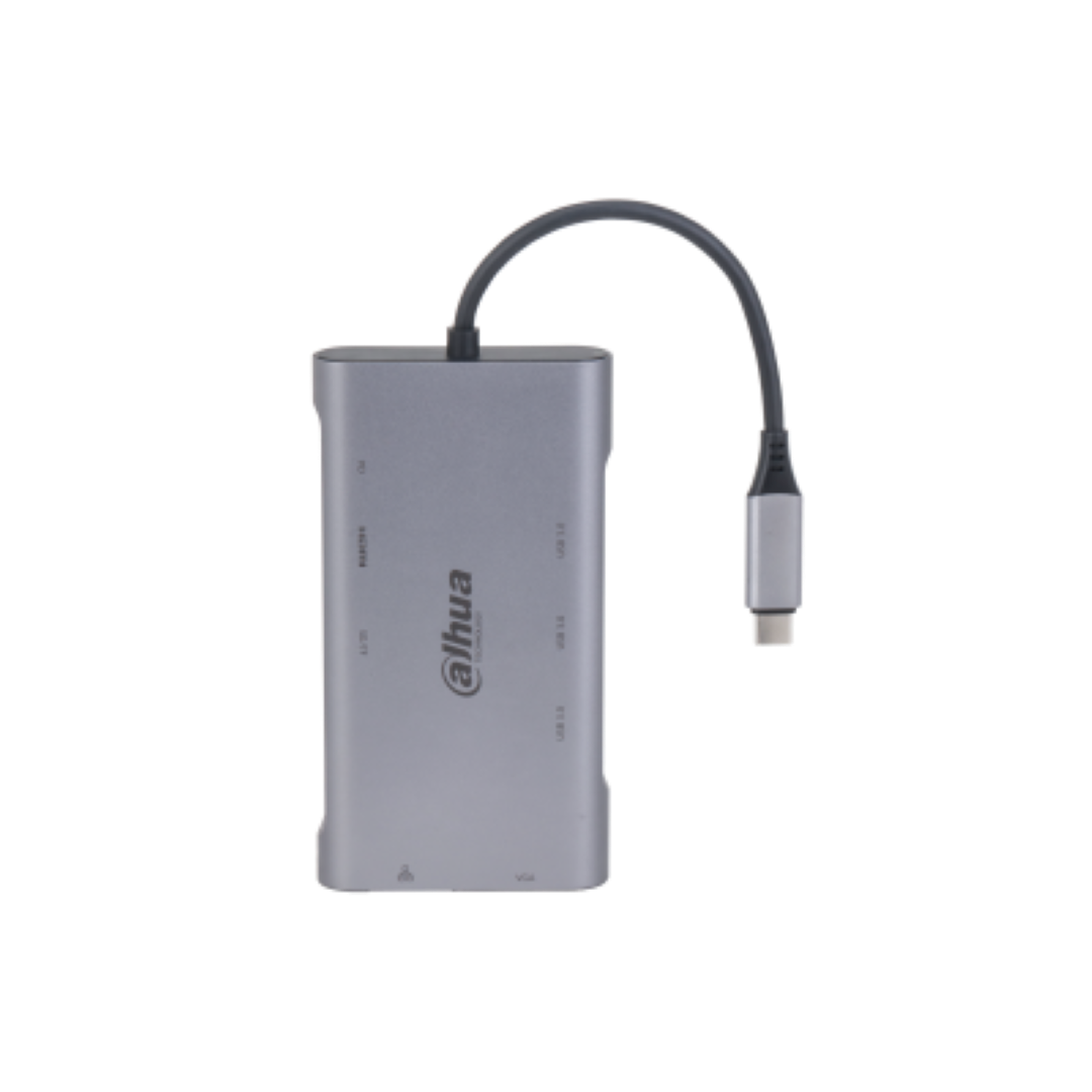 Docking station USB Dahua TC39, shumë porta, gri