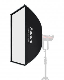 Softbox Aputure Light Box 60x90, drejtkëndor, për drita studioje, i zi