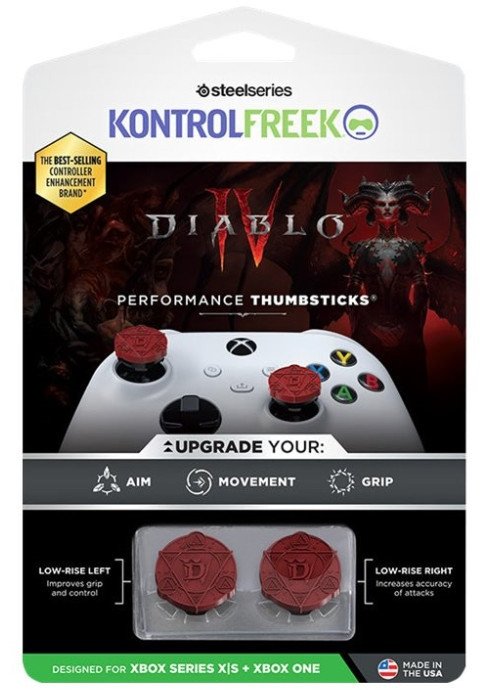 Thumbstick KontrolFreek FPS Freek Diablo IV, për Xbox Series X S, 4-prong, të zinj