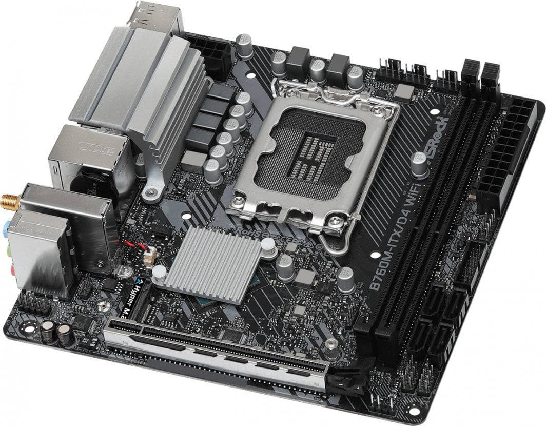 Pllakë amë ASRock B760M-ITX/D4 WIFI
