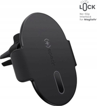 Mbajtëse veture ESR Car Vent Mount për MagSafe, ClickLock, rrotullim 360°, e zezë