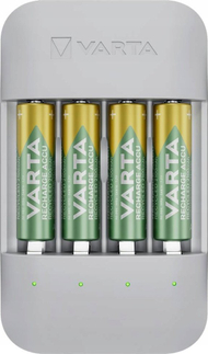 Karikues baterish Varta Eco Pro 57683101121, AA dhe AAA NiMH, karikim i shpejtë, mbështjellës i ricikluar
