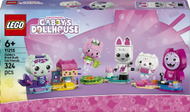 Set LEGO Gabby’s Buildable Cat Friends 11215, lodër ndërtimi për fëmijë, shumëngjyrësh