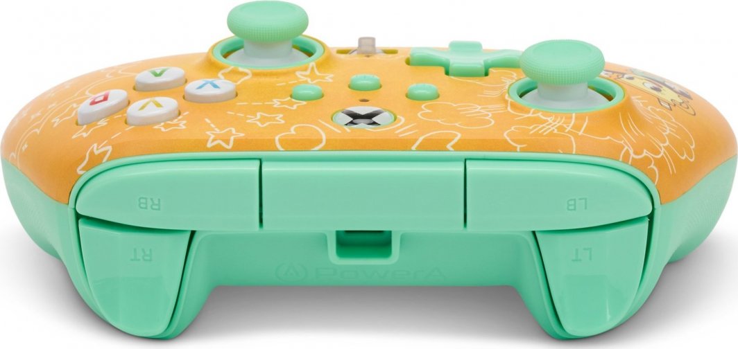 Kontroller PowerA Xbox Enhanced Cuphead, me kabllo, i verdhë