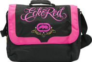 Çantë laptopi Ecko Red, 17", me dorezë, e zezë rozë
