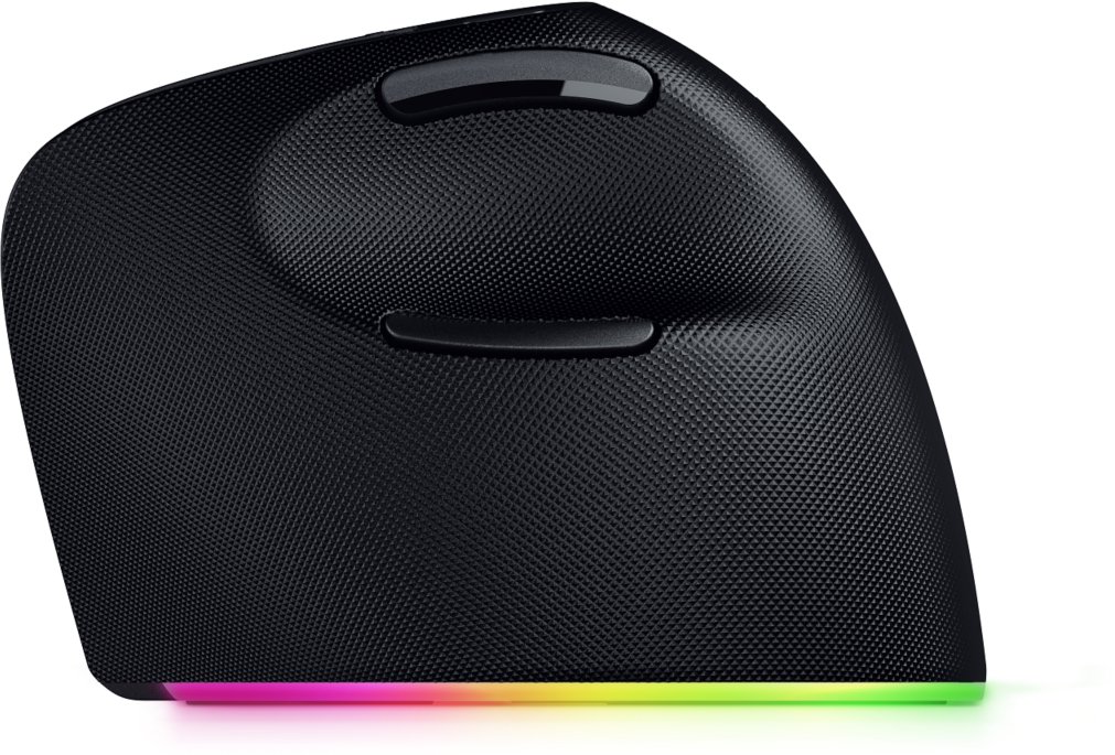 Maus wireless Razer Pro Click V2 Vertical, ergonomik vertikal, gri