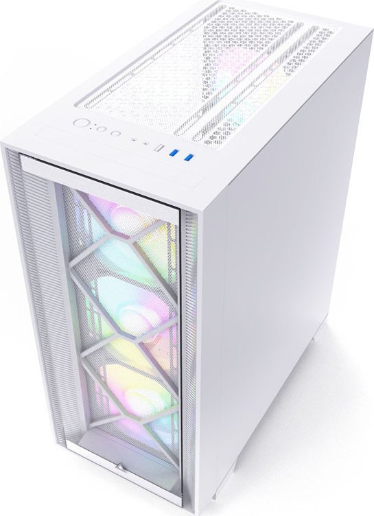 Kasë Montech AIR 1000 Premium, e bardhë, Midi Tower