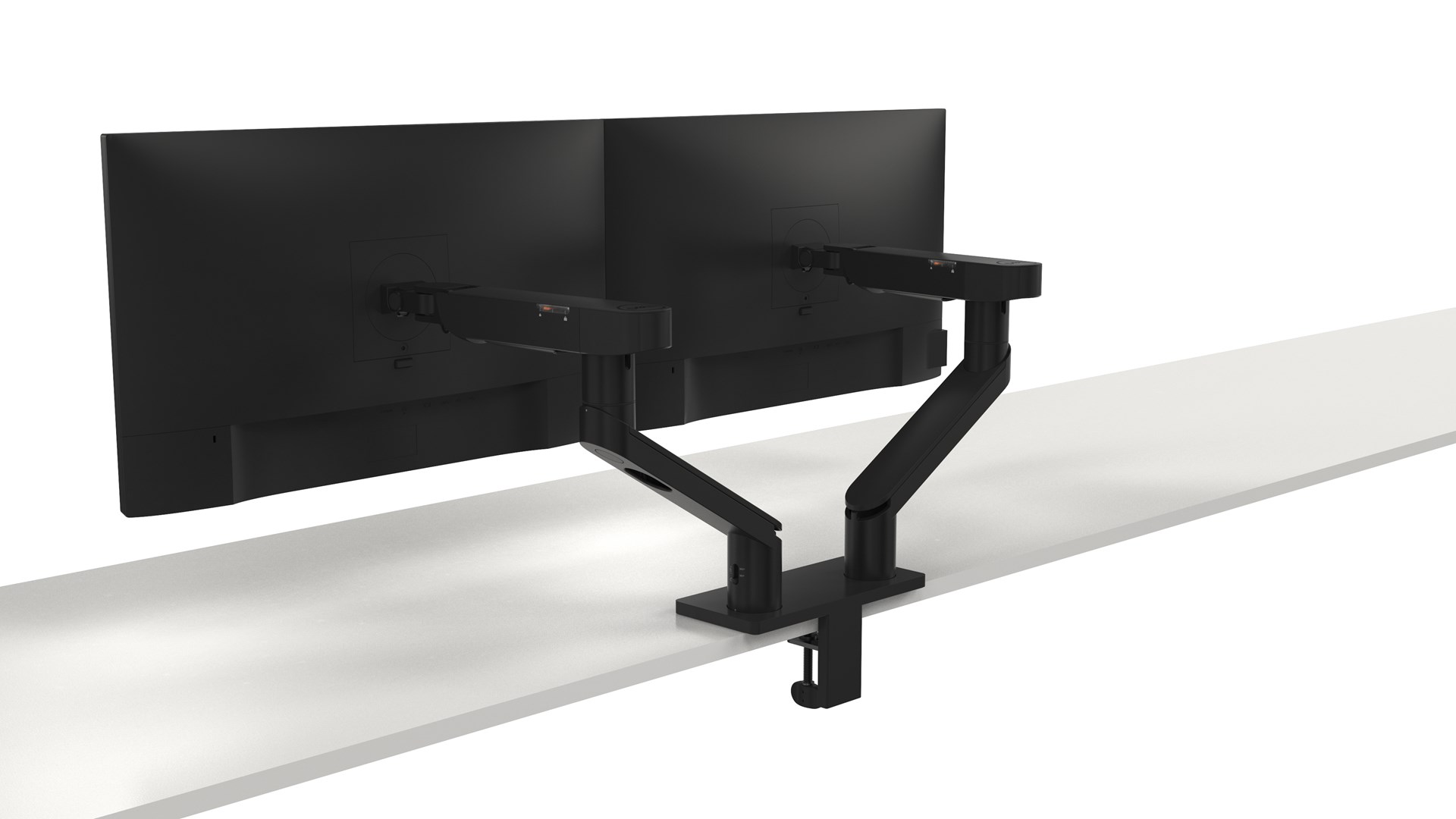 Standi për dy monitorë Dell 482-BBDL, 19"–38", VESA 100x100, deri 10 kg, i zi