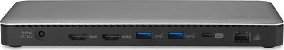 Докинг станица Кенсингтон SD5760T Тандерболт 4, Двоен 4K, 40Gbps, сива