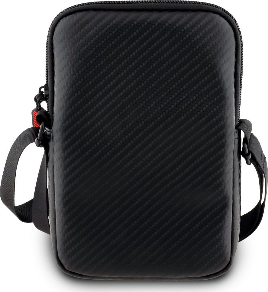 Çantë telefoni Red Bull Phone Bag Carbon Patch, PU, e zezë