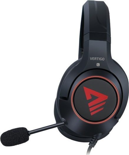 Kufje Savio Vertigo 7.1, të zeza / kuqe 2