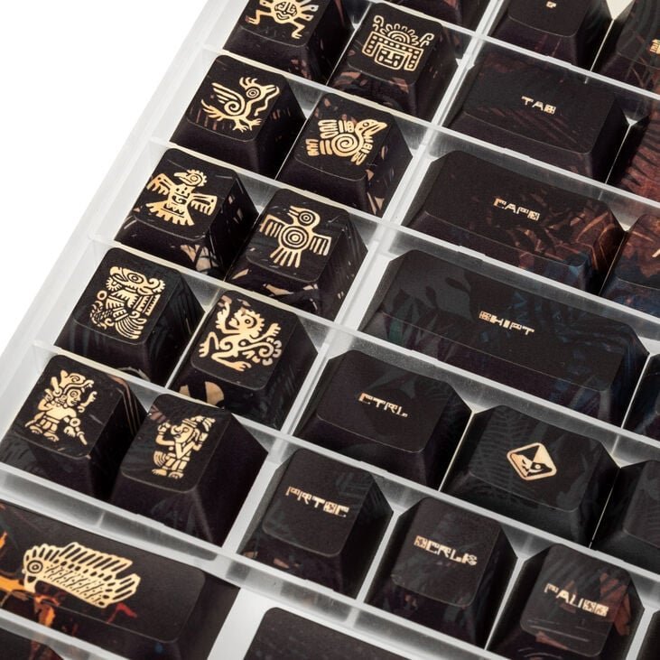 Set kapakësh tastiere Traitors EL DORADO, 109 taste, PBT, shumëngjyrëshe