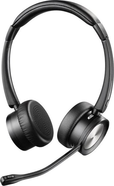 Kufje zyre Sandberg Office Headphones Pro Plus, wireless, Bluetooth, të zeza