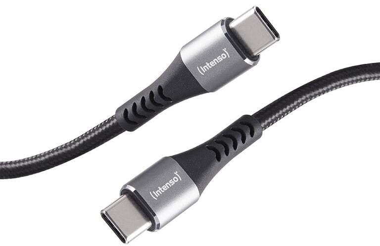 Kabllo USB C Intenso C315C, 1.5 m, 60 W, e zezë