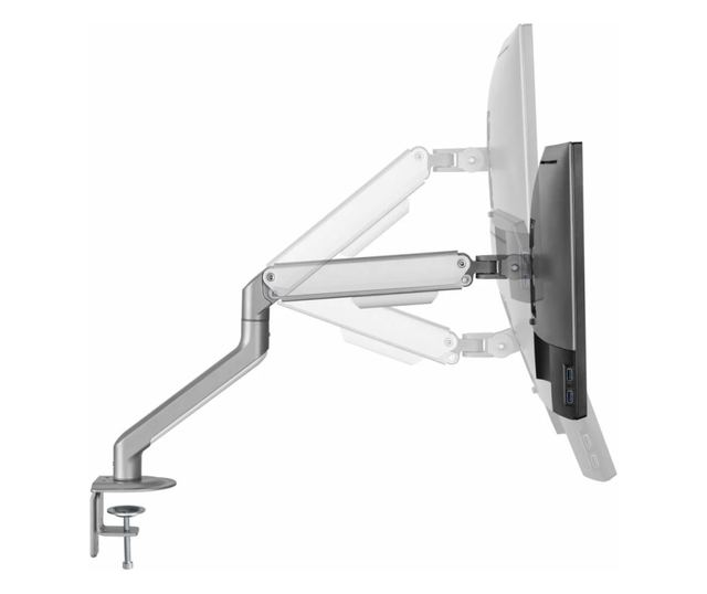 Mbajtëse monitorësh Serioux MM63-C012, për 2 monitorë 17"-32", VESA 75x75 100x100, e zezë