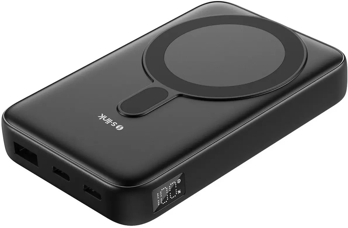 Powerbank S-Link M1051, 10000mAh, karikim wireless 15W, i zi