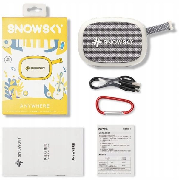 Altoparlant portativ FiiO Snowsky Anywhere, Bluetooth 5.4, IPX6, i zi