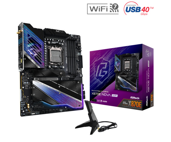 Pllakë amë ASRock X870E Nova WiFi