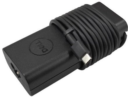 Adapter karikues Dell 65W USB C, me kabllo rryme, për Europë, i zi