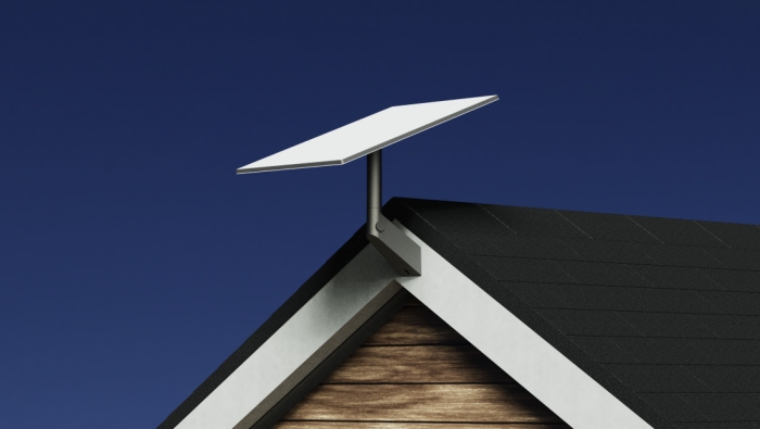 Mbajtëse Starlink Standard Wall, e hirtë