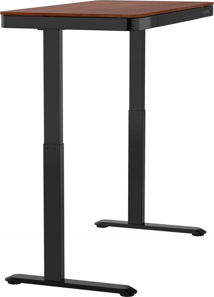 Tavolinë pune Tuckano ET119W C, elektrike, 120.4 x 64 cm, e zezë kafe