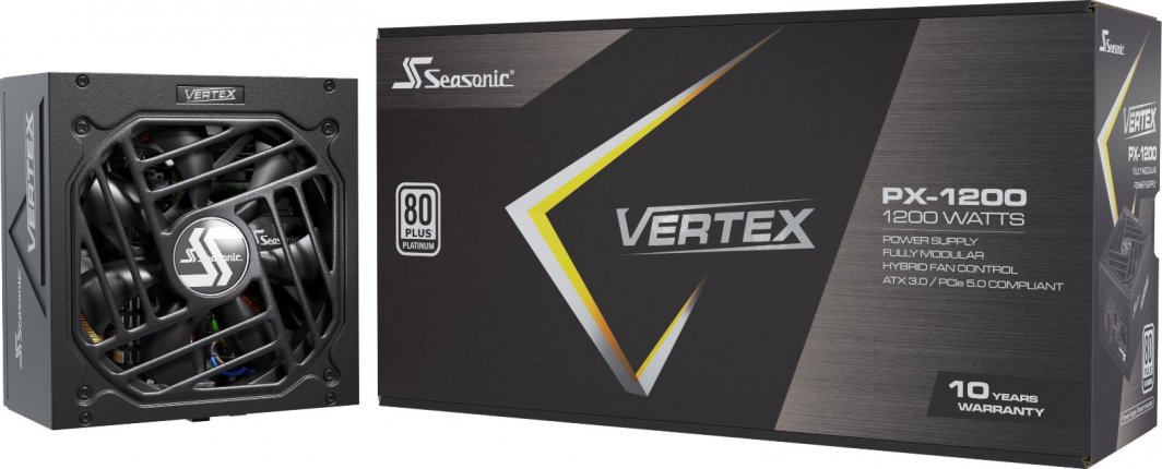 Burim energjie SeaSonic VERTEX PX-1200 VERTEX PX-1200 ATX 3.0 PCIe 5.0 ATX 3.0, 1200W