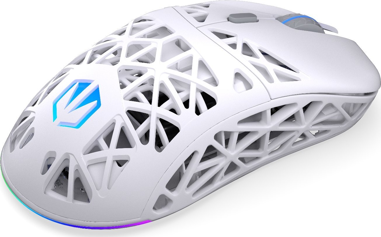 Maus gaming Endorfy LIV Wireless Onyx, 12000 DPI, 69 g, i bardhë