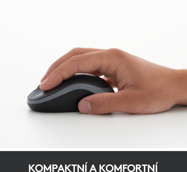 Maus pa kabllo Logitech M185, i kaltër