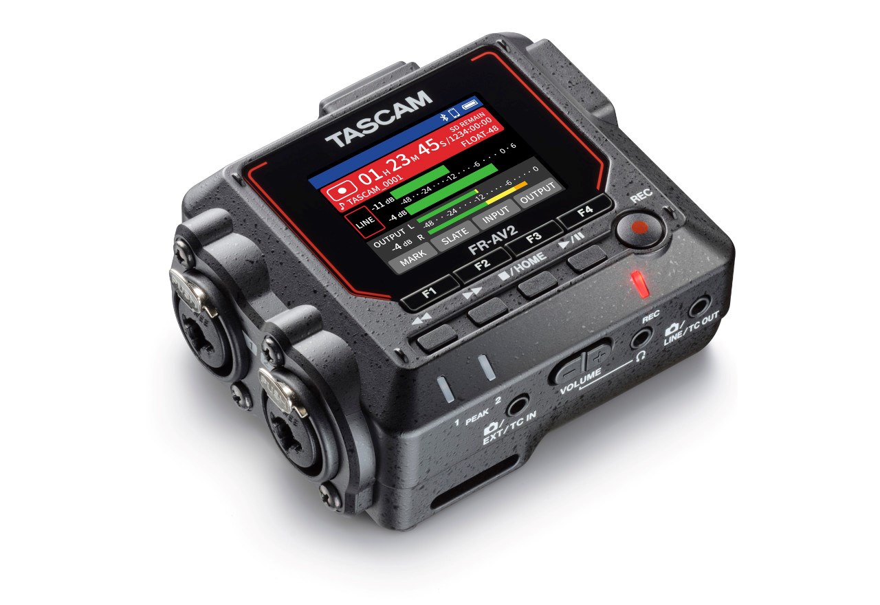 Regjistrues audio fushor Tascam Portacapture X8, 32 bit float, timecode, i zi