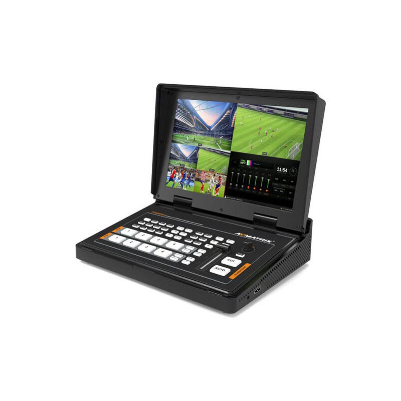 AVMATRIX 4-Channel SDI & HDMI Video Switcher 10.1"