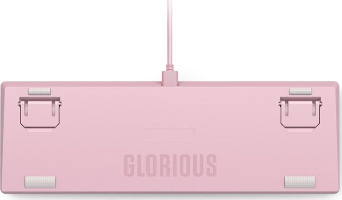 Tastierë mekanike Glorious GMMK 2 Barebones Compact 65%, RGB, ANSI, rozë