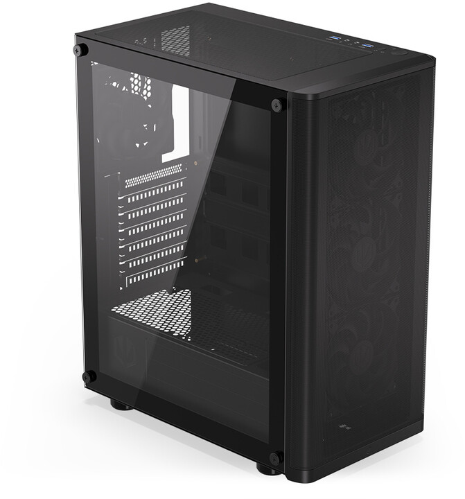 Kasë Endorfy Ventum 200 Air, TG, e zezë