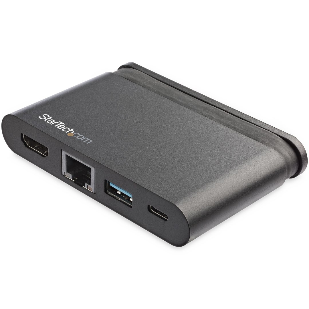 Stacion docking USB-C StarTech DKT30CHCPD, 4K, GbE, e zezë