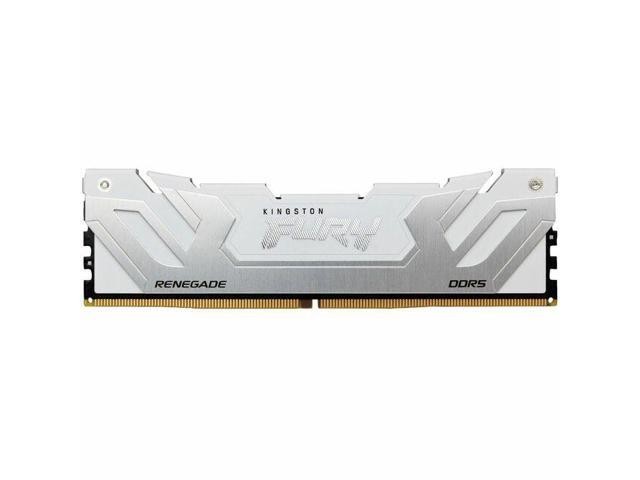 Memorie RAM Kingston FURY Renegade, 24GB DDR5, 8400MT/s CL40, e bardhë